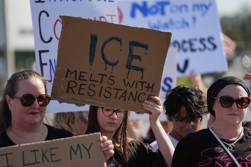 ICE protest