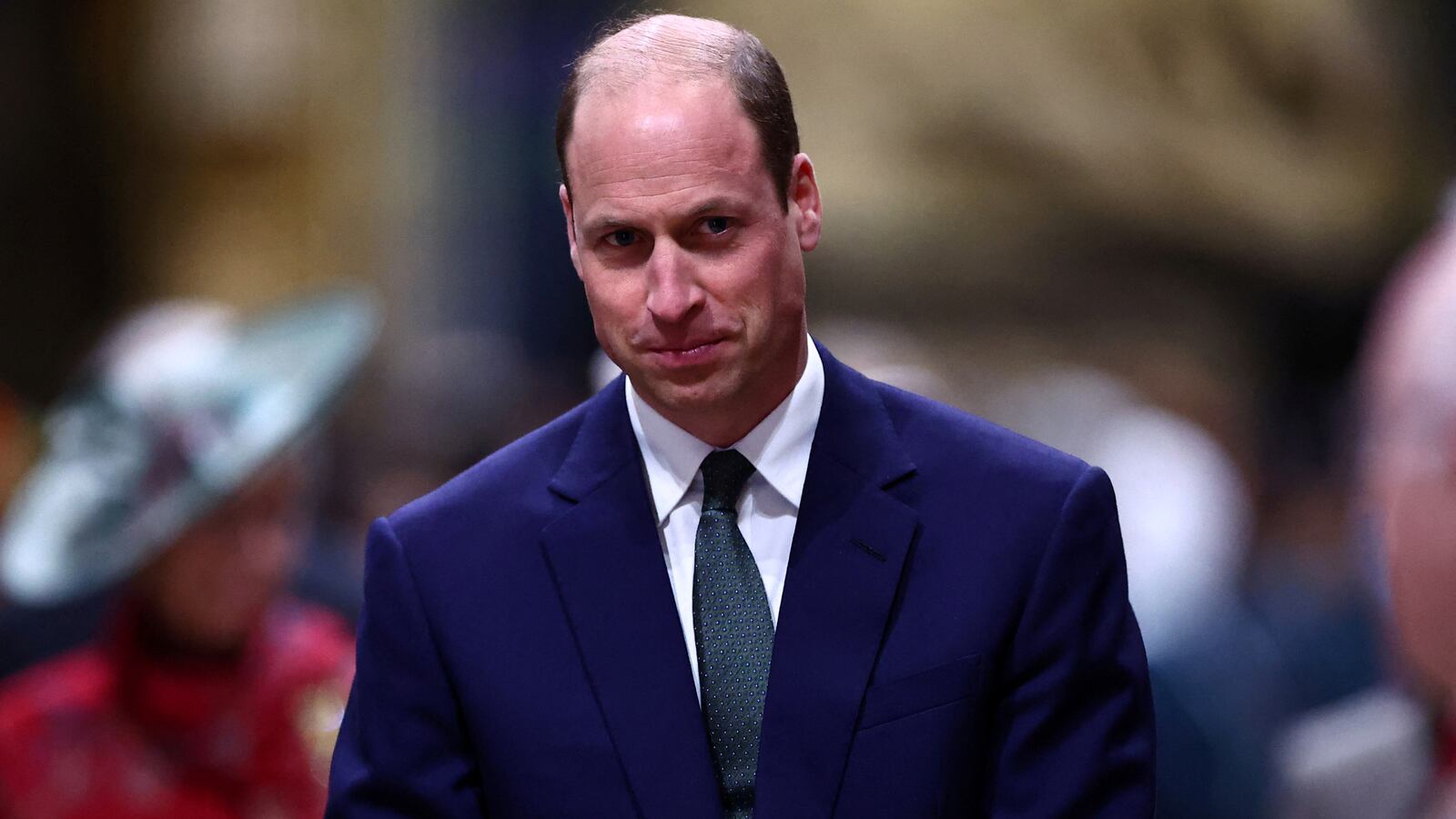 William, Prince of Wales attends an annual Commonwealth Day service ceremony at Westminster Abbey in London, Britain March 11, 2024.