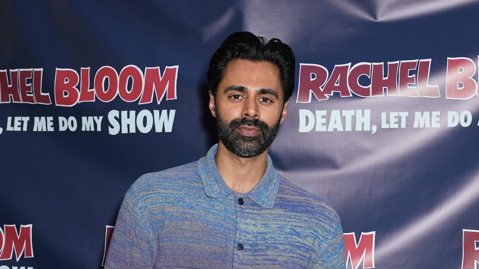 Hasan Minhaj attends the “Death, Let Me Do My Show” opening night at Lucille Lortel Theatre on Sept. 14, 2023, in New York City.