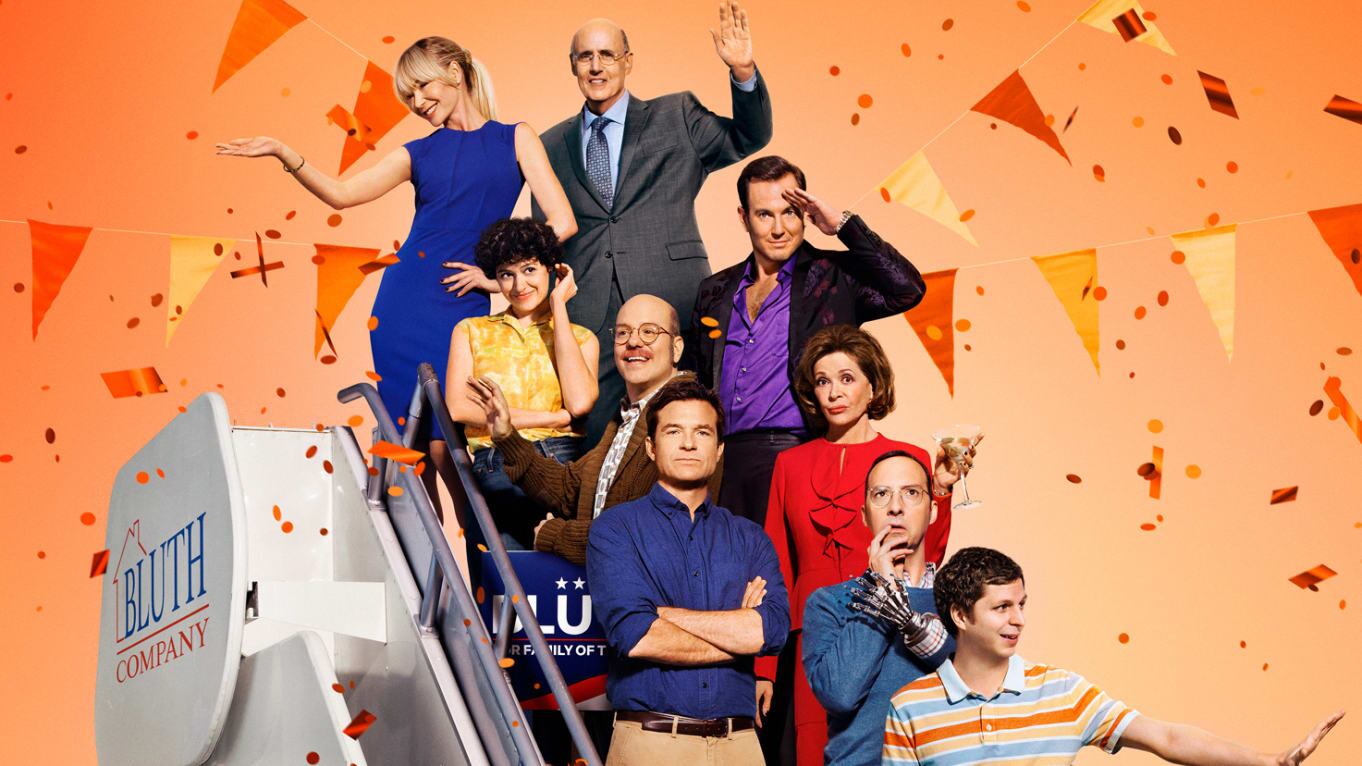 A Season 5 cast photo of 'Arrested Development'