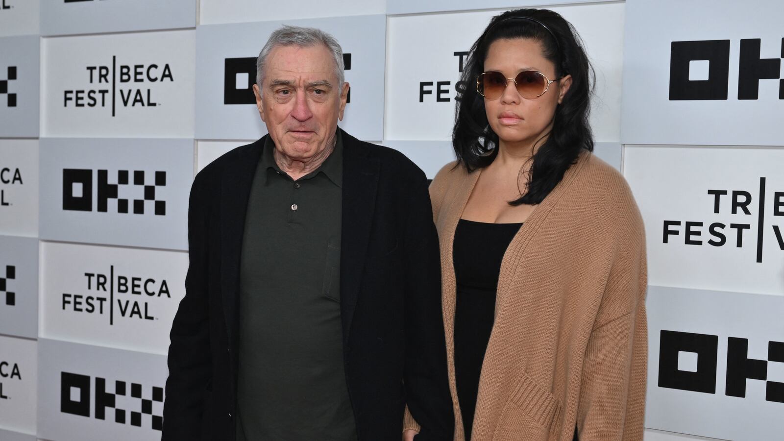 Robert De Niro and his girlfriend Tiffany Chen
