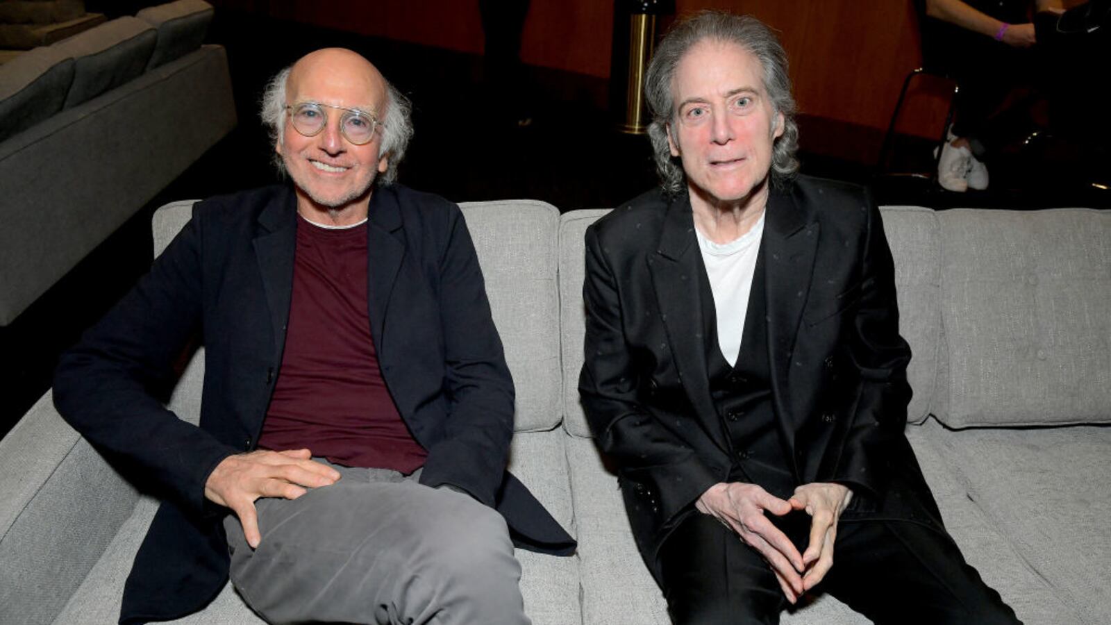 Larry David and Richard Lewis