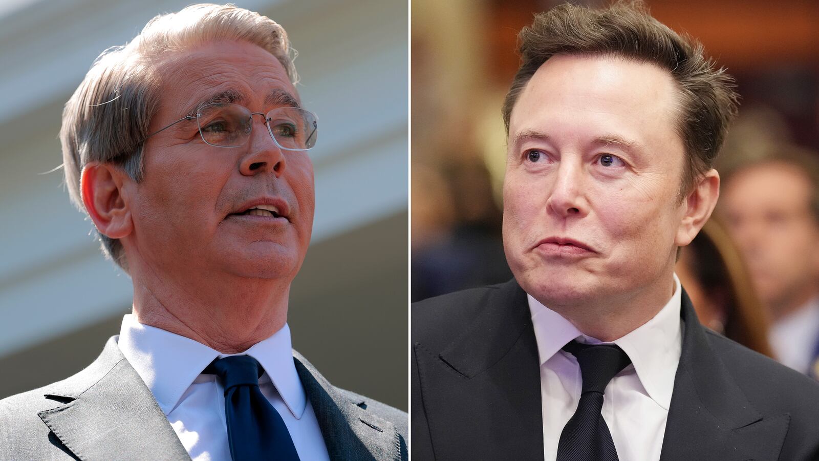 Scott Bessent and Elon Musk