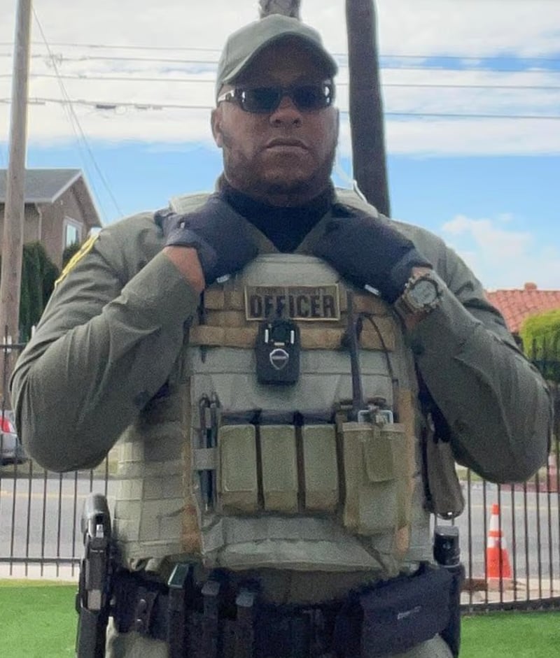 Amin Abdullah, a father of eight who was working as a security guard at the Islamic Center, was among the three men killed.