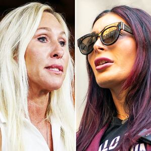 Marjorie Taylor Greene and Laura Loomer.