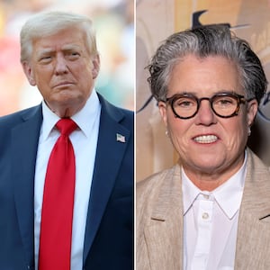 Donald Trump and Rosie O'Donnell