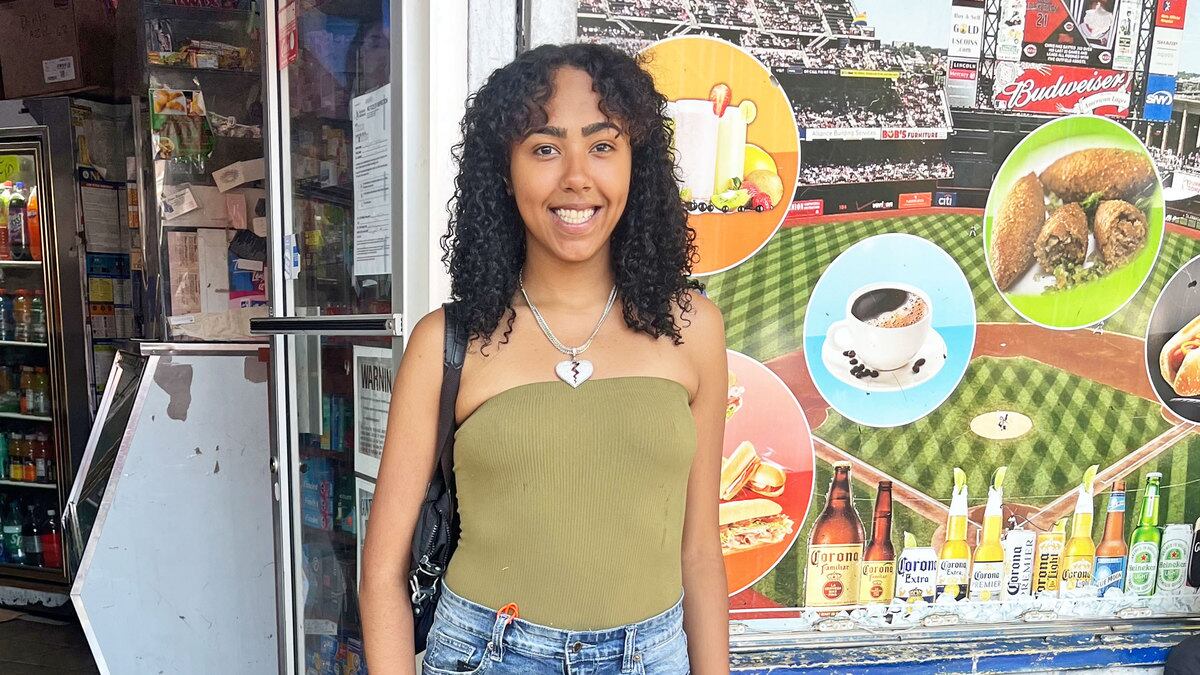 Angela Sauretti administered her own brand of street justice to a man accused of the machete-point rape of a 13-year-old girl in New York City last week.