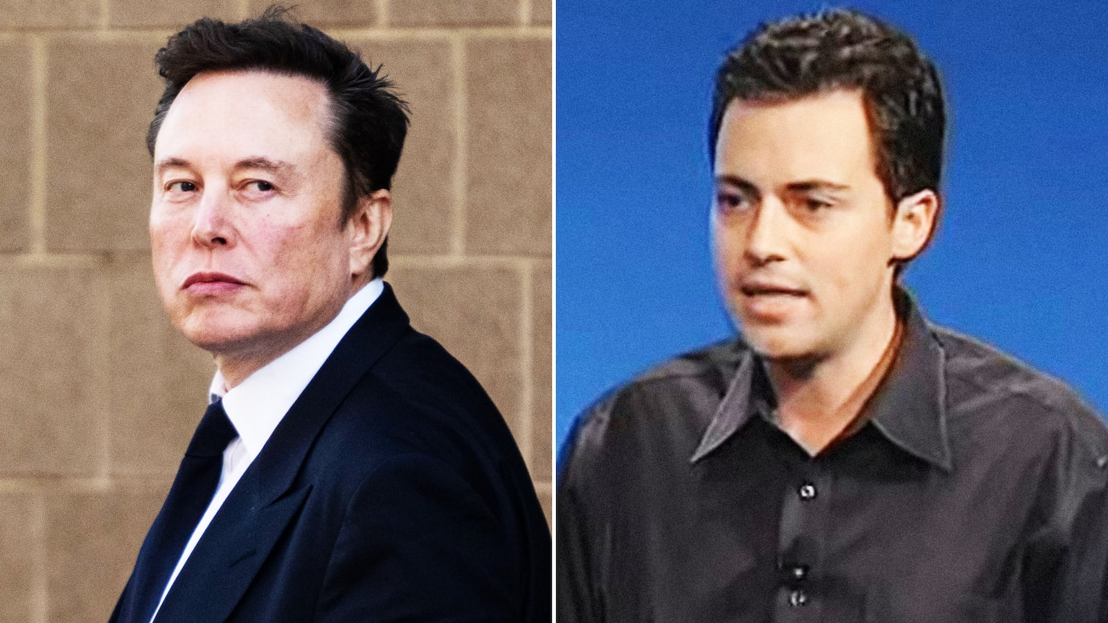 Elon Musk and Phillip Low.