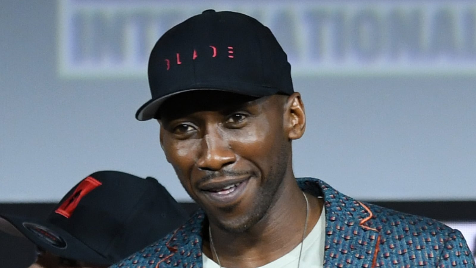 SAN DIEGO, CALIFORNIA - JULY 20: Mahershala Ali speaks at the Marvel Studios Panel during 2019 Comic-Con International at San Diego Convention Center on July 20, 2019 in San Diego, California. (Photo by Kevin Winter/Getty Images)