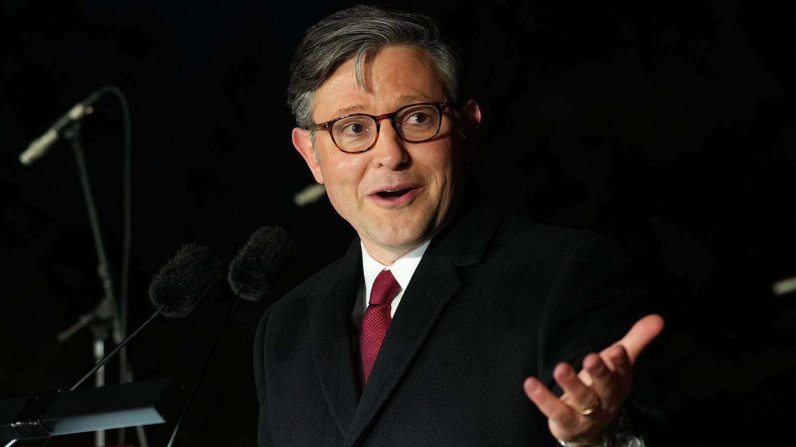 House Speaker Mike Johnson, pictured Dec. 2, faces mounting pressure after the Tennessee special election.