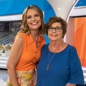 Savannah Guthrie and Nancy Guthrie stand side-by-side.