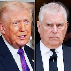 Donald Trump and Andrew Mountbatten-Windsor