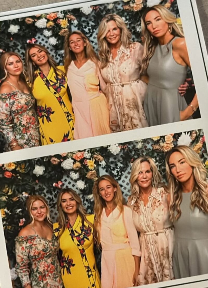 The MAGA ladies piled on the color.