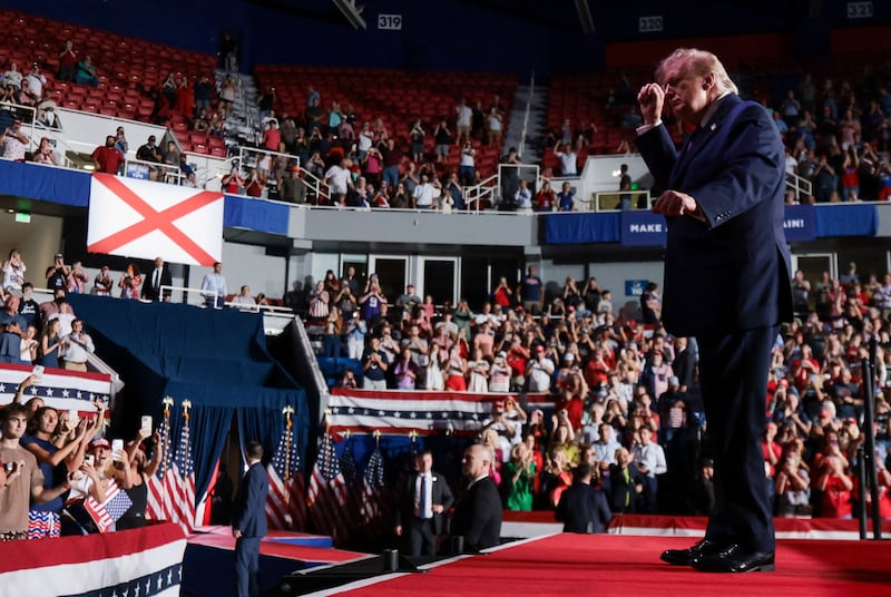 Trump reiterated his offer to give each American adult $5,000 if the GOP holds both houses of Congress.