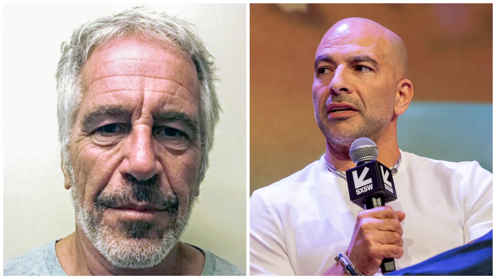 Jeffrey Epstein and Pete Attia