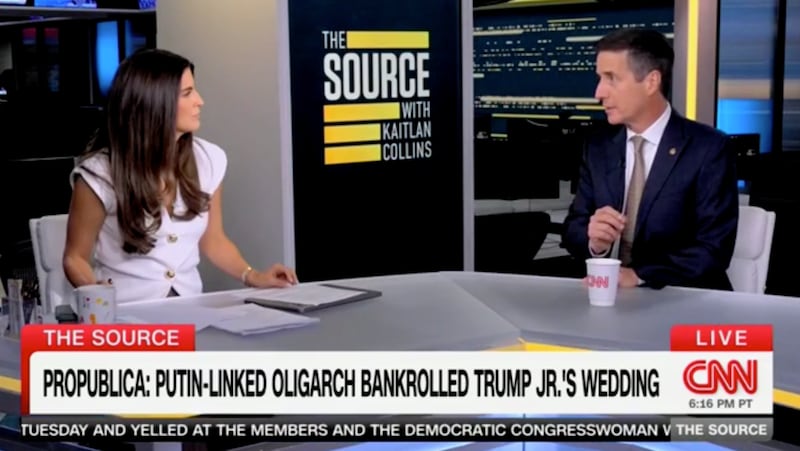 Kaitlan Collins interviews Ohio Republican Bernie Moreno on CNN.