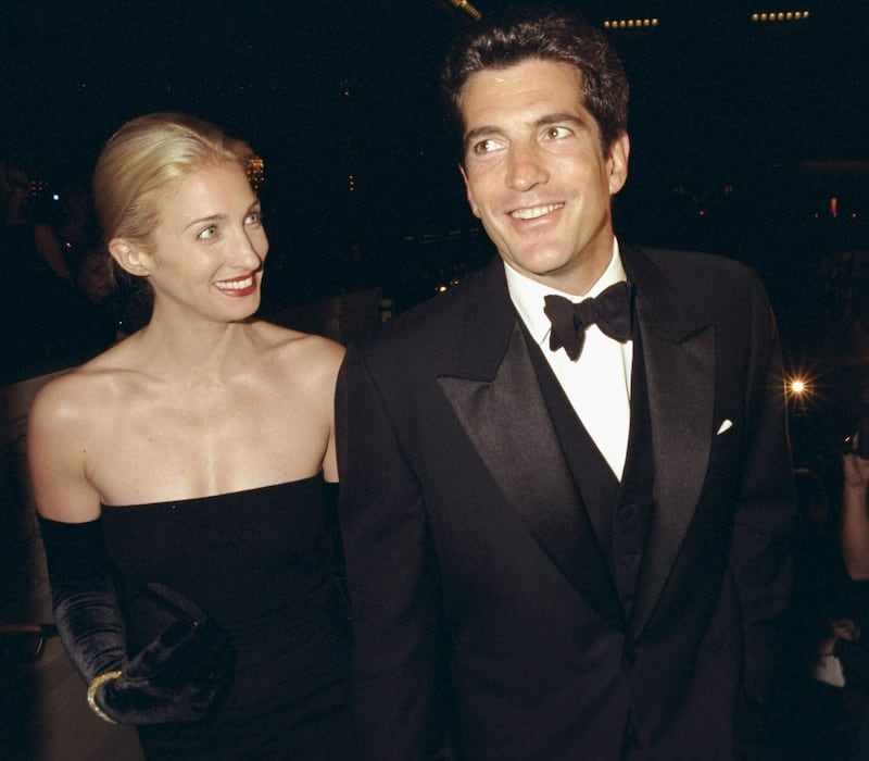 ohn F. Kennedy Jr. and his wife, Carolyn Bessette Kennedy