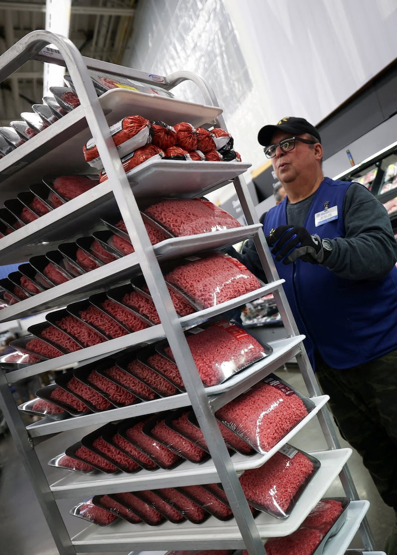 walmart ground beef