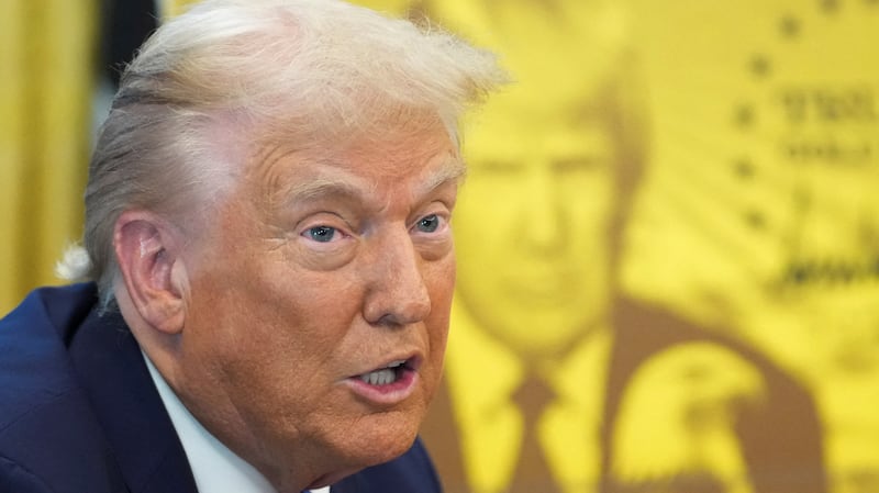Donald Trump and his gold card