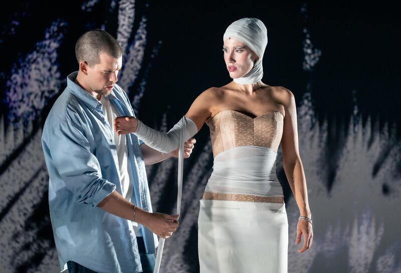 Luke Newton and Jonina Thorsteinsdottir