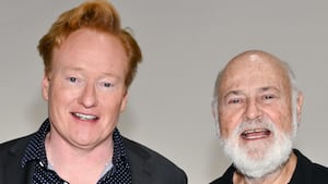 Conan O'Brien, 62, and Rob Reiner, 78, in 2024.