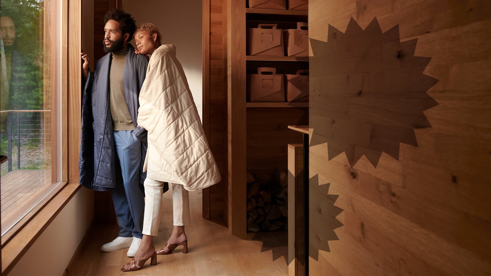 Casper Snoozewear collection blanket robe