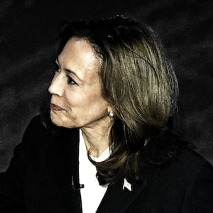 Donald Trump and Kamala Harris