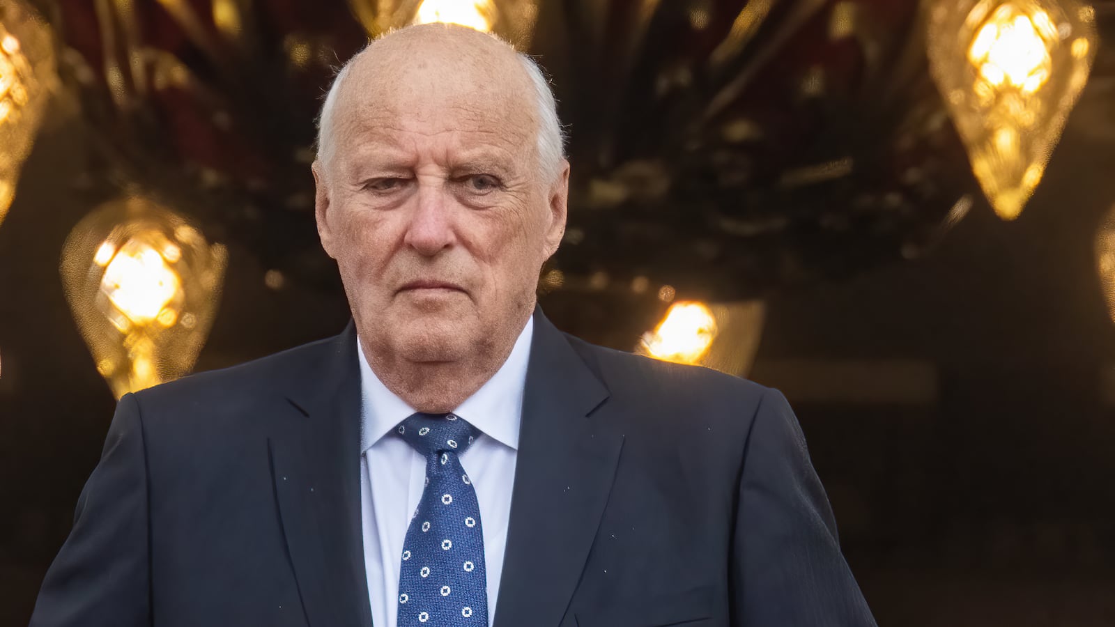 His Majesty King Harald of Norway.