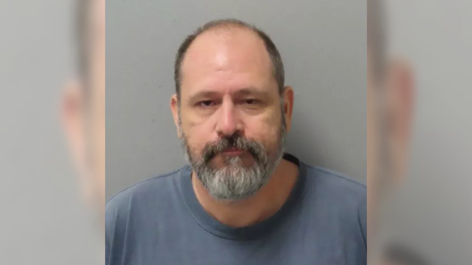 A mugshot of Fabian Marta, an investor in the ant-child-trafficking film “Sound of Freedom” who was arrested and charged with felony child kidnapping in July.