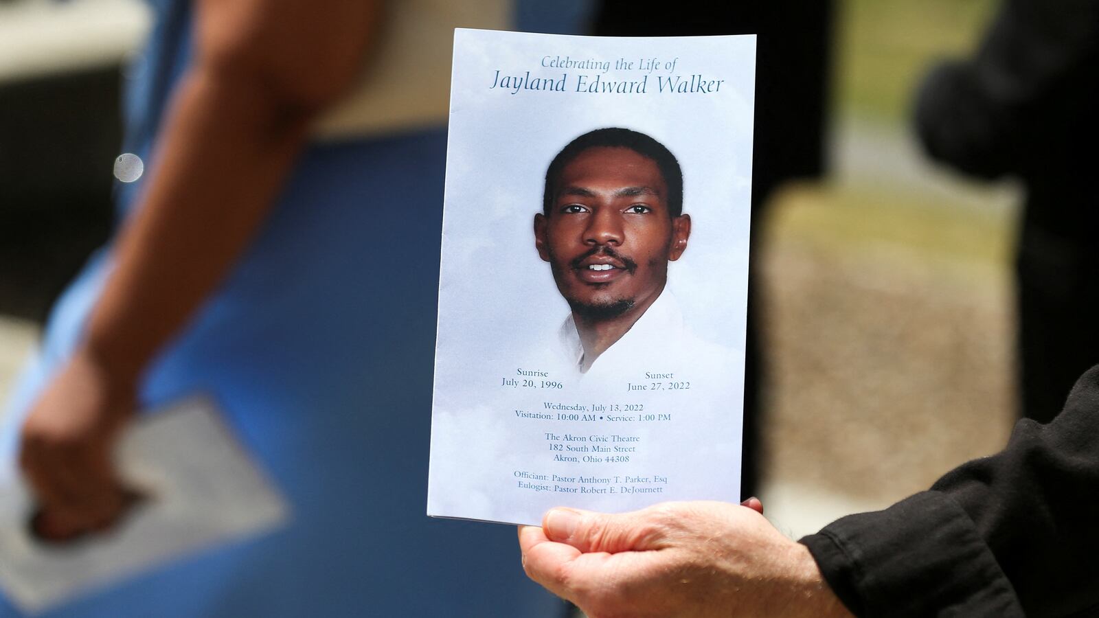 The cops who shot Jayland Walker dead will not face criminal charges for his death.