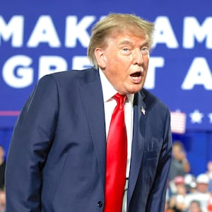 U.S. President Donald Trump speaks during a campaign rally for U.S. Senator Darline Graham (R-SC) at the Myrtle Beach Convention Center in Myrtle Beach, South Carolina, U.S., August 21, 2026.