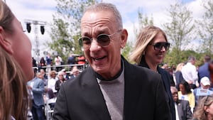 Tom Hanks attends the dedication ceremony for the opening of the Barack Obama Presidential Center in John Lewis Plaza on June 18, 2026 in Chicago, Illinois. Barack Obama served as the 44th president of the United States from 2009 to 2017 and was the first African American to hold the office.