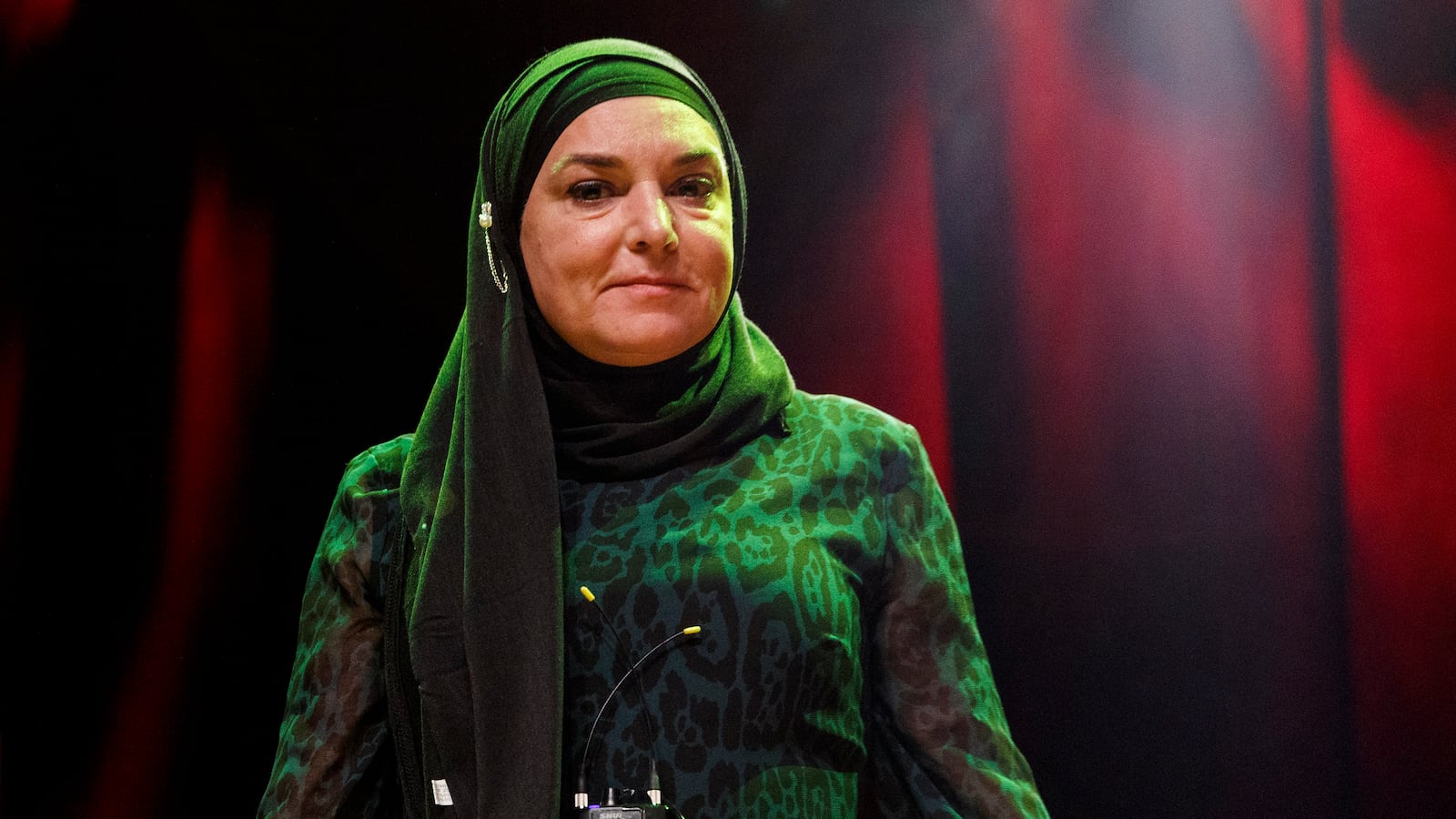 Sinead O'Connor performing in 2020 in Vancouver.