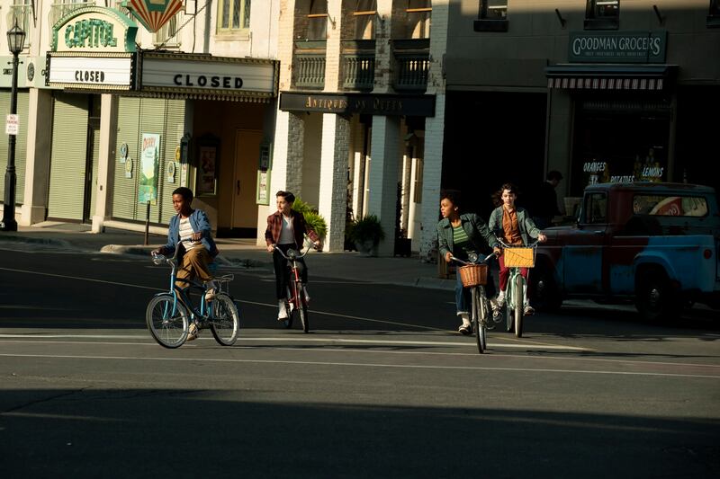 Blake Cameron James, Arian S. Cartaya, Amanda Christine and Clara Stack