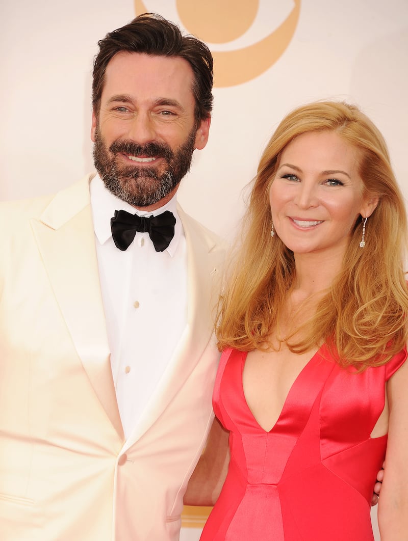 Jon Hamm told People that Jennifer Westfeldt was more than a girlfriend.