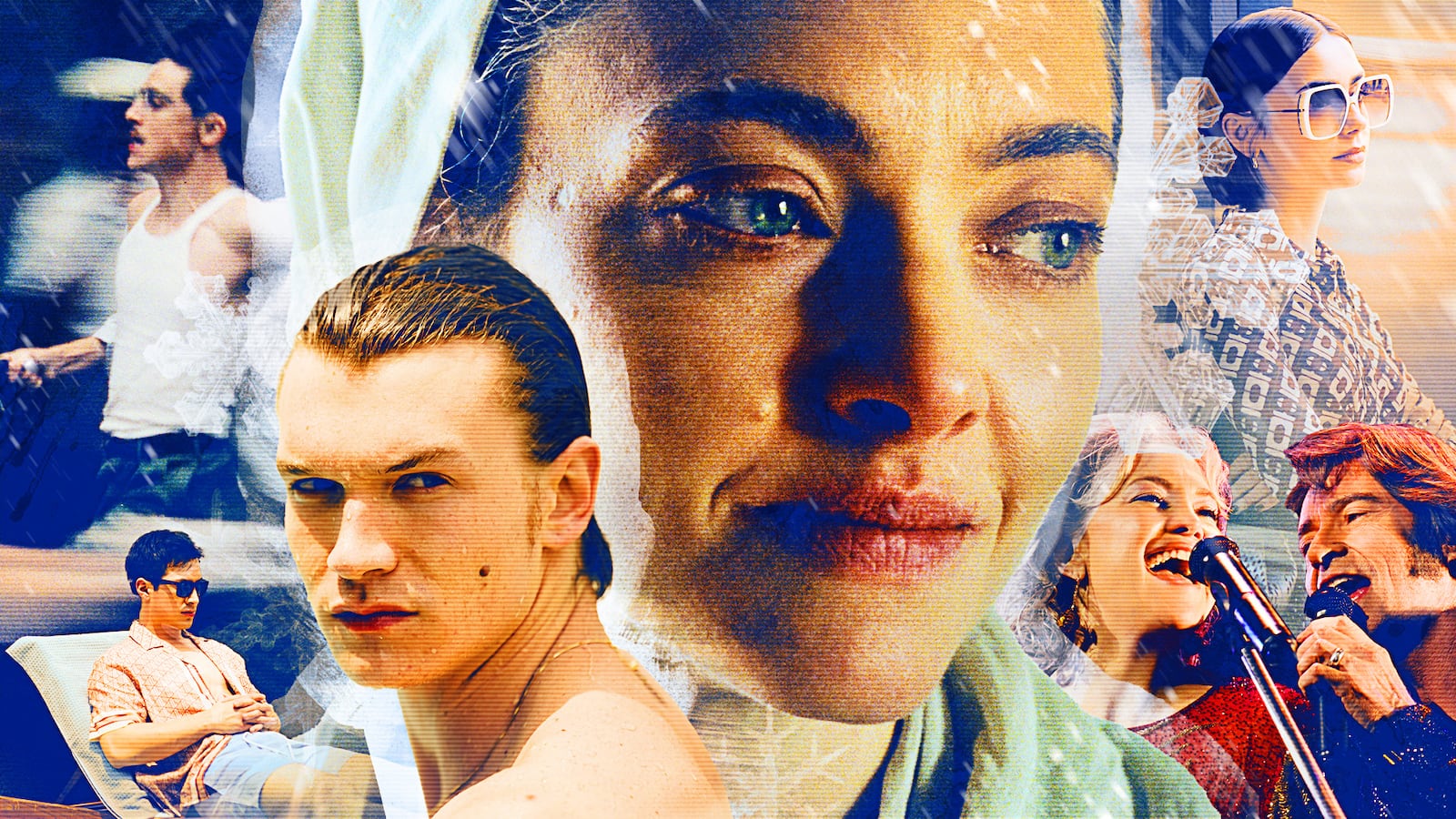 These are the 5:
Collage of Marty Supreme, The Testament of Ann Lee, Emily in Paris, Heated Rivalry and Song Sung Blue.