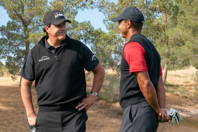 phil mickelson tiger woods