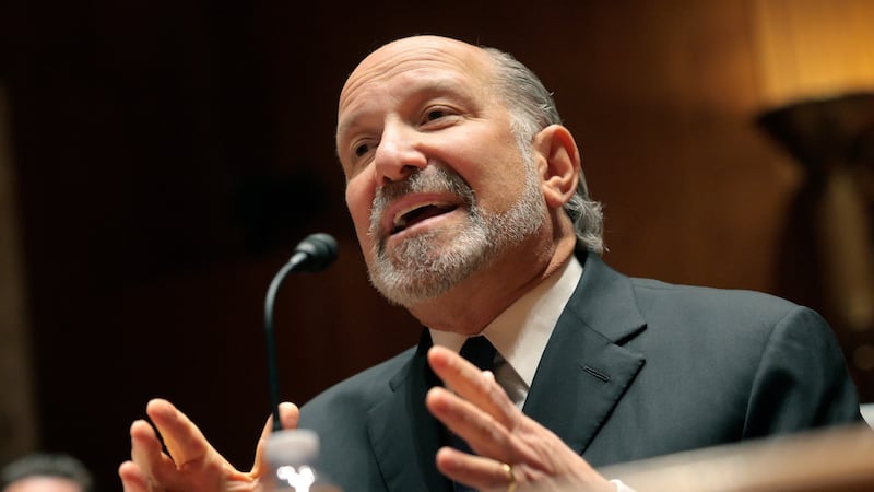 Commerce Secretary Howard Lutnick was visibly uncomfortable as he was grilled by senators about his visit to Jeffrey Epstein's island in 2012 after he suggested in an interview last year that he cut off contact with the convicted sex offender in 2005.