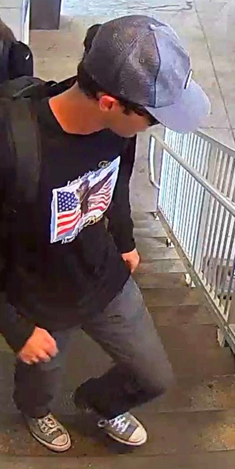 New photos released by the FBI on Thursday of the person of interest in the Charlie Kirk killing.