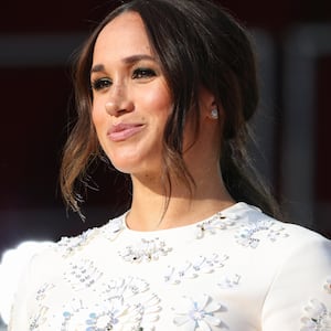 Meghan Markle appears onstage during the 2021 Global Citizen Live concert at Central Park in New York on September 25, 2021.