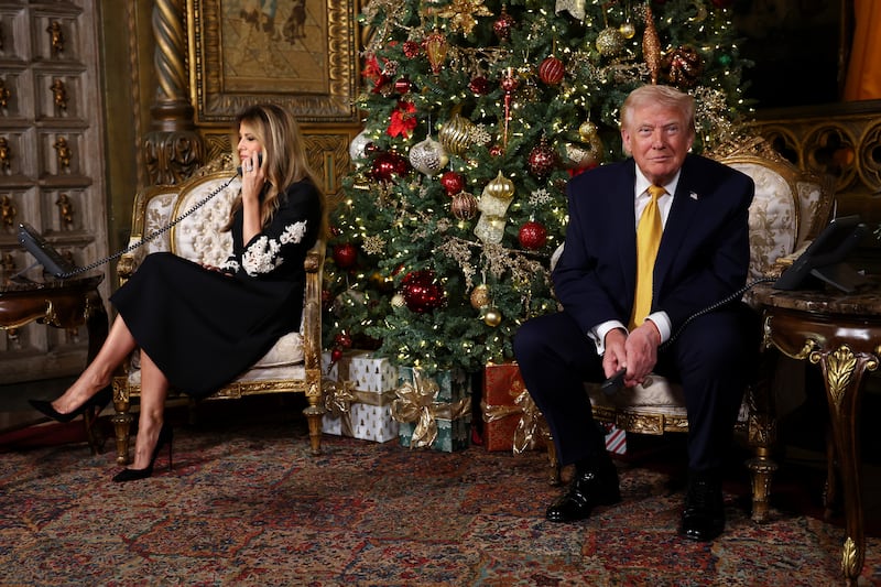 Donald Trump and Melania Trump