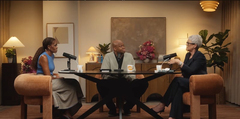 Michelle Obama, Craig Robinson, Jamie Lee Curtis