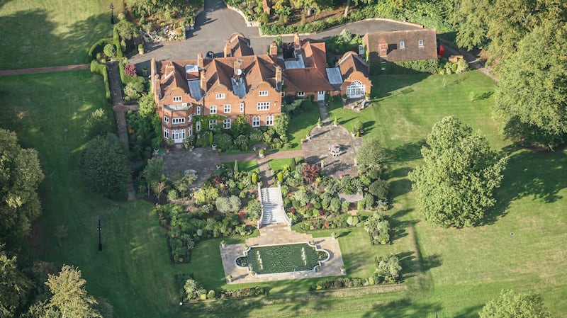 Aerial View of the Grade 2 listed, Welders House