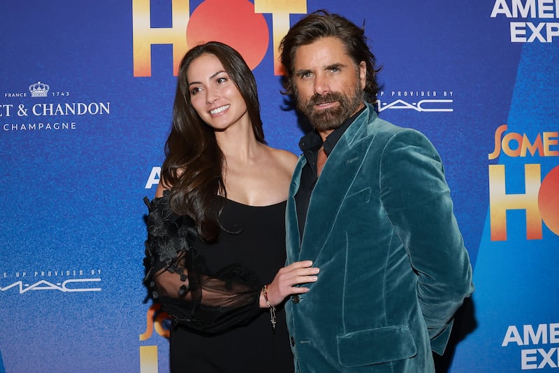 Caitlin McHugh and John Stamos