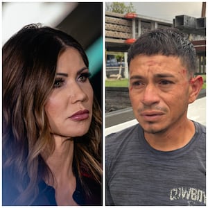 Kristi Noem and Jaime Alberto Quintanilla-Chavez