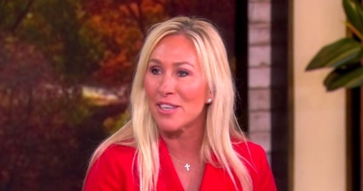 MTG Stuns ‘The View’ by Refusing to Be Her ‘Nasty’ Self