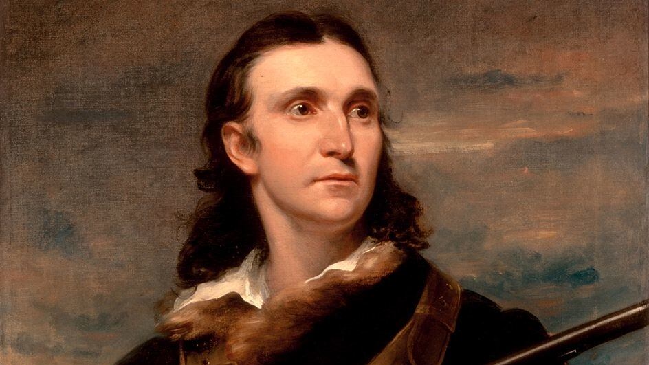 A portrait of American ornithologist, naturalist, and painter John James Audubon.