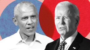 Barack Obama, Joe Biden Illustration