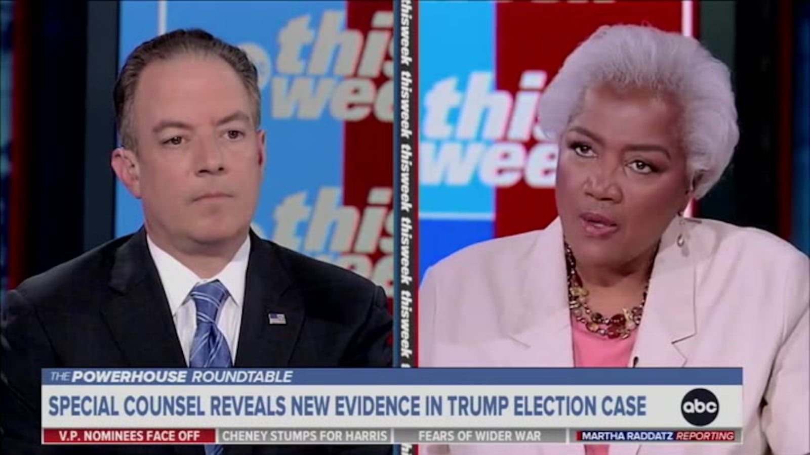 Ex-Republican and Democrat Chairs Caught in Tussle on ABC