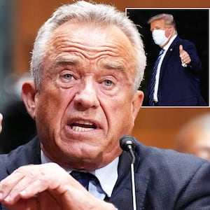 Robert F. Kennedy Jr/ Donald Trump inset